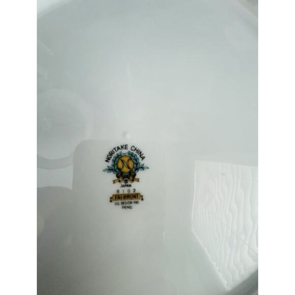 (4) Mint Noritake Fairmont 6102 Dinner Plates 10 1/2" Vintage Retired - Picture 12 of 14